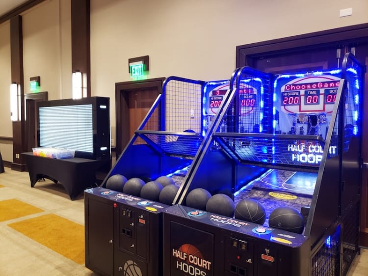 Half Court Hoops Basketball Arcade view 4