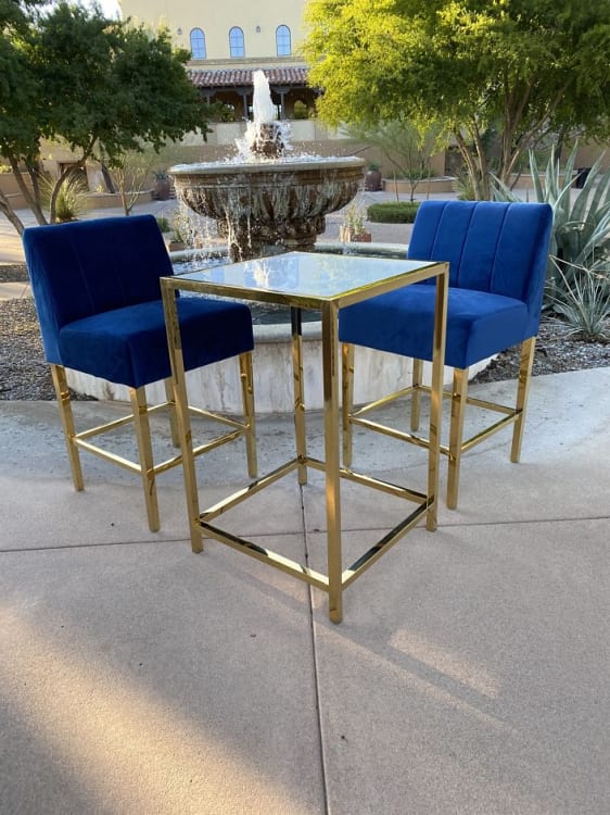 Kincaid Bar Stool - Sapphire view 5