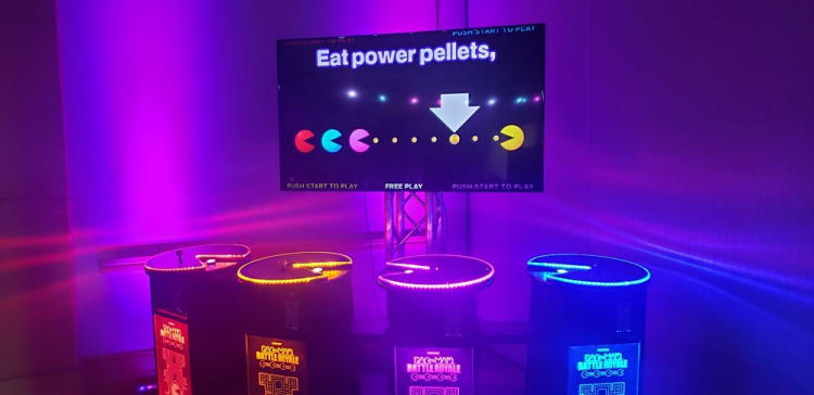Pacman Battle Royale 4 Player Arcade Deluxe view 3