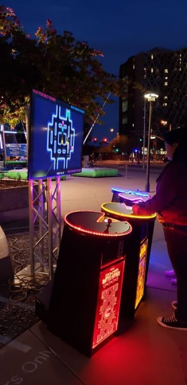 Pacman Battle Royale 4 Player Arcade Deluxe view 4
