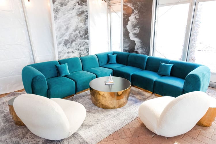 Pearl Lounge Chair - Ivory view 3