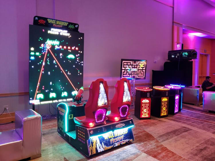Worlds Largest Space Invaders Arcade view 2