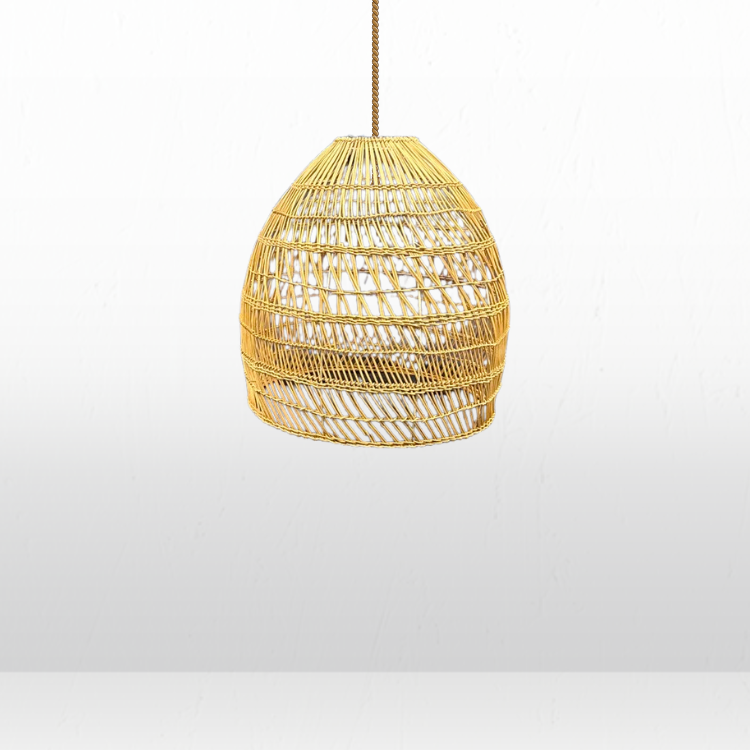 Woven Farmhouse Chandelier view 3