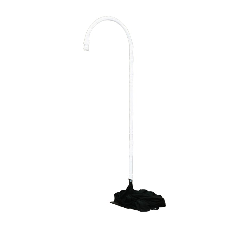 Chandelier Hook - White view 2