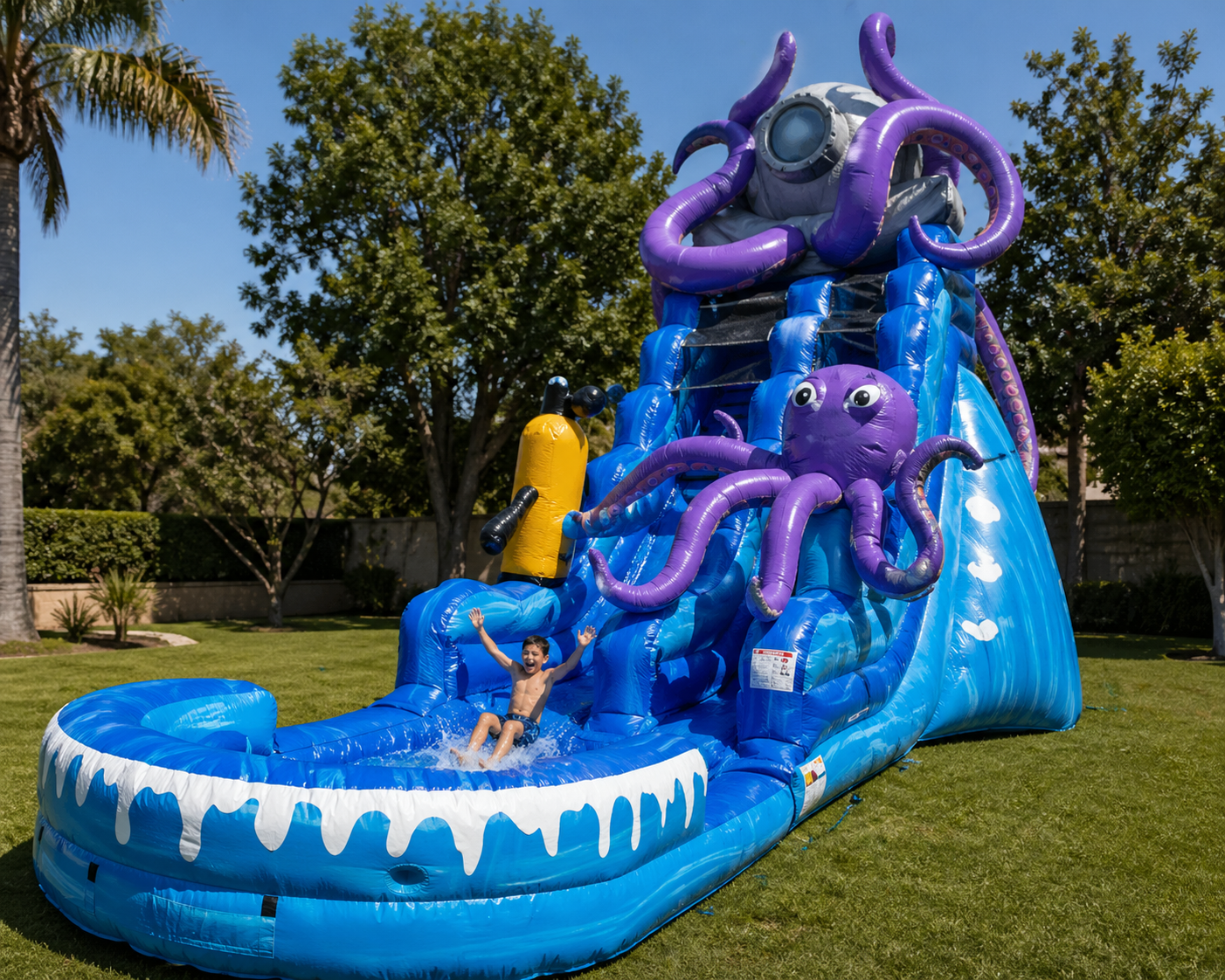 Waterslides