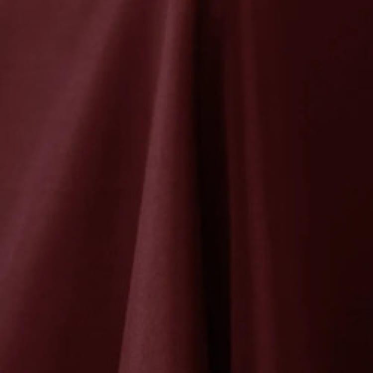 Burgundy Poly Drape - 12ft Tall
