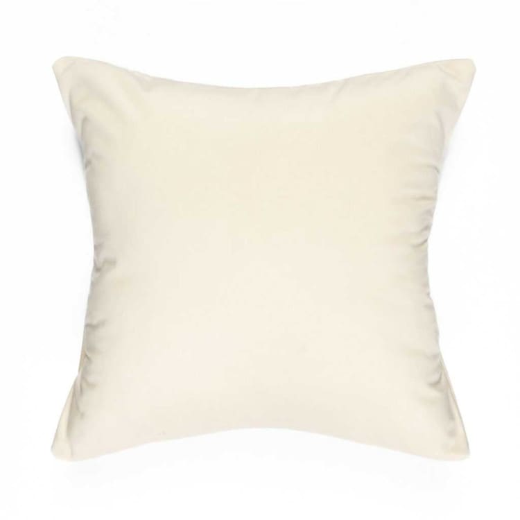 Ivory Velvet Pillow