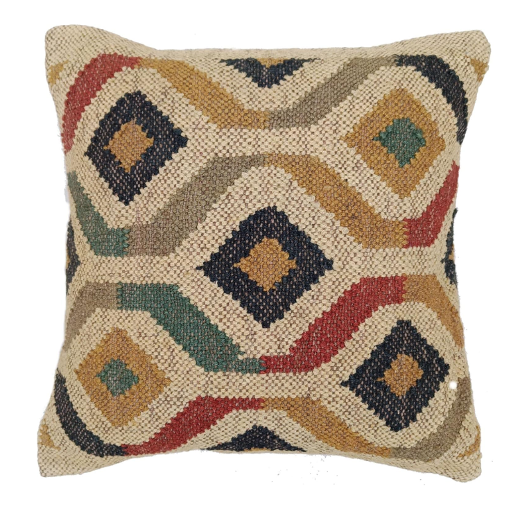Rustic Jute Southwest Pillow