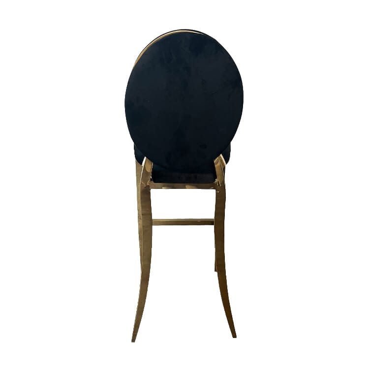 Garbo Bar Stool with Black Pads view 5