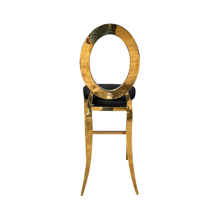 Halo Bar Stool with Black Pad view 7
