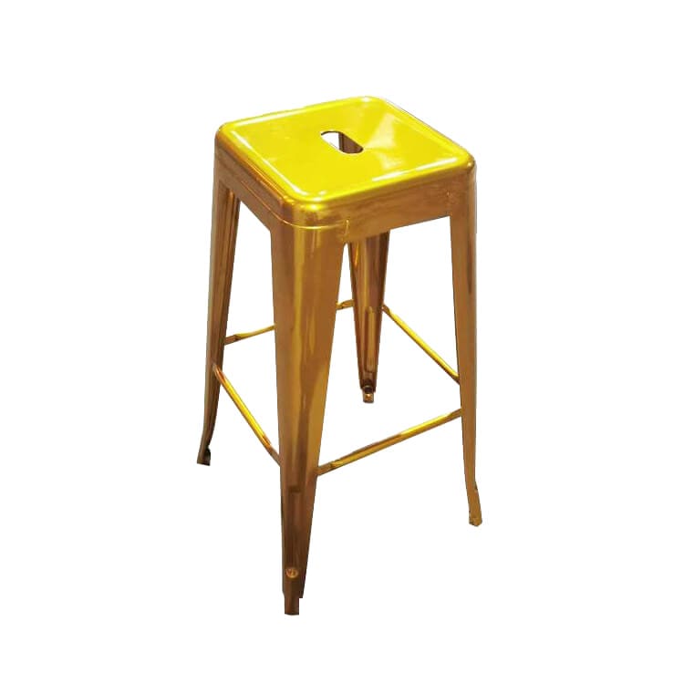Gold Tolix Bar Stool