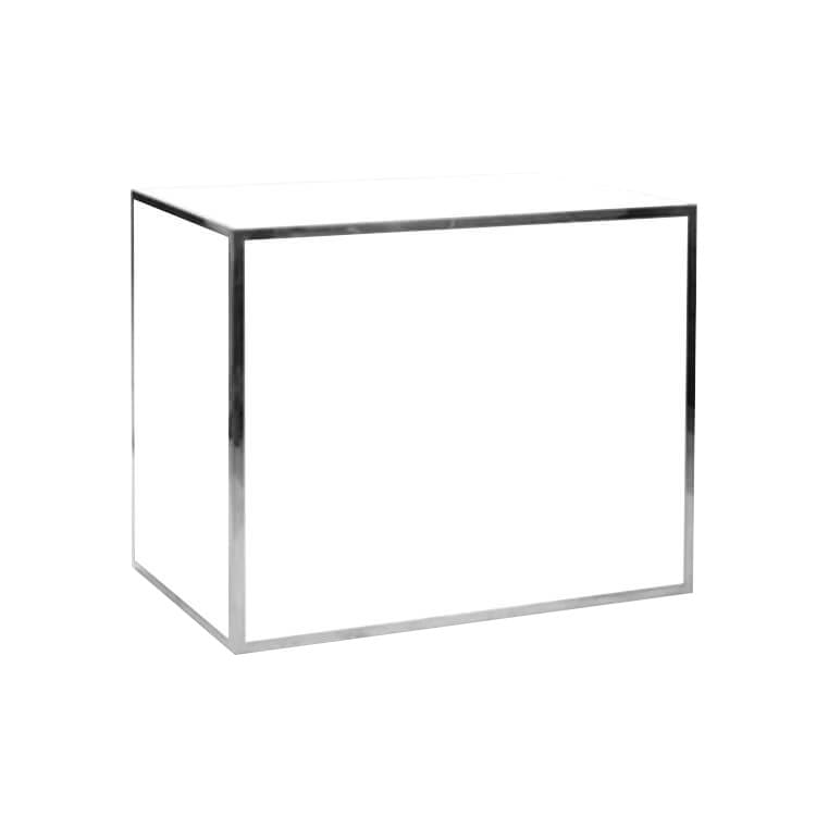 4ft Avenue Bar - Silver Frame