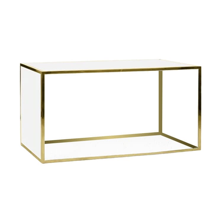 6ft Avenue Bar - Flat Gold Frame / Shadowbox