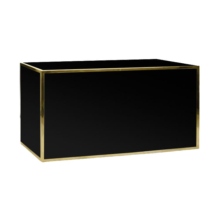 6ft Avenue Bar - Gold Frame / Black Inserts