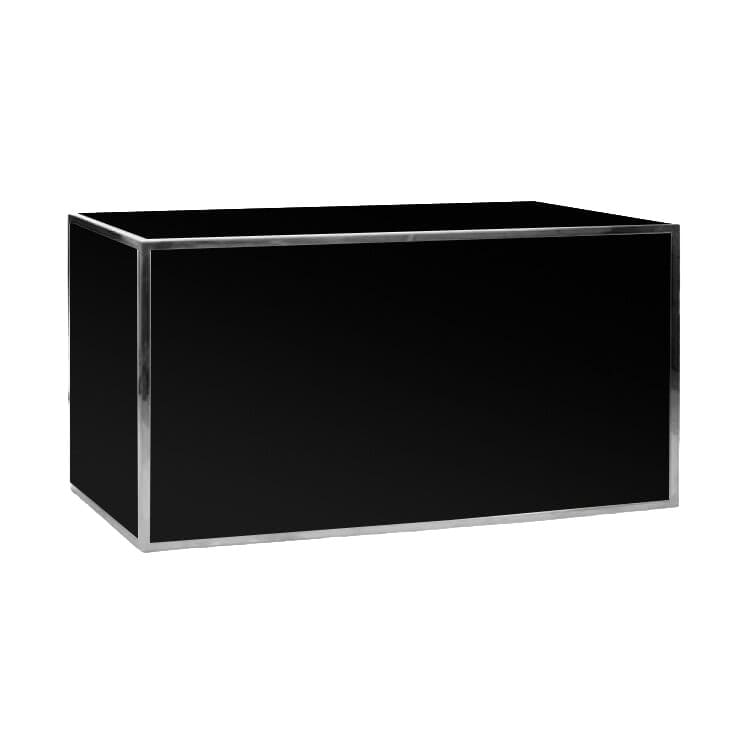 6ft Avenue Bar - Silver Frame / Black Inserts