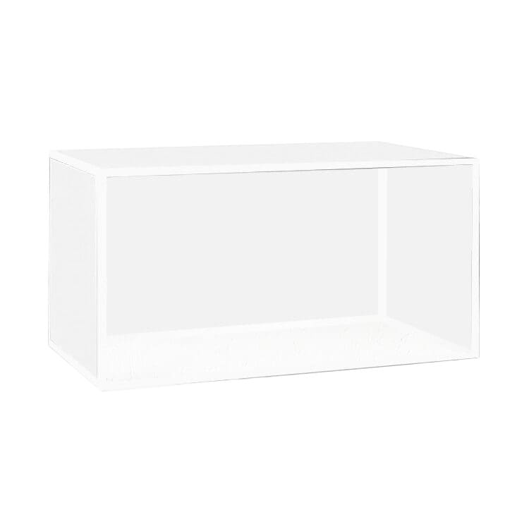6ft Avenue Bar - White Frame / Shadowbox