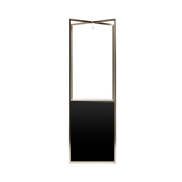 Avenue Canopy Tower - Gold Frame / Black Matte Inserts