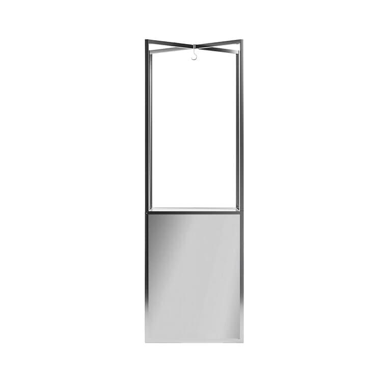 Avenue Canopy Tower - Silver Frame / Silver Mirror Inserts