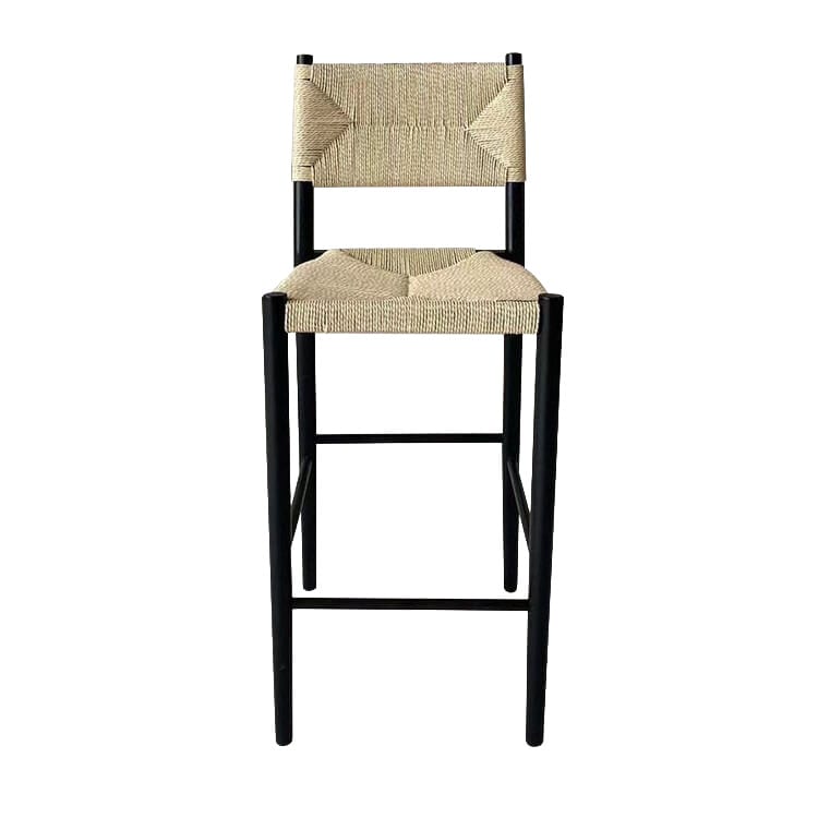Brixton Black Bar Stool