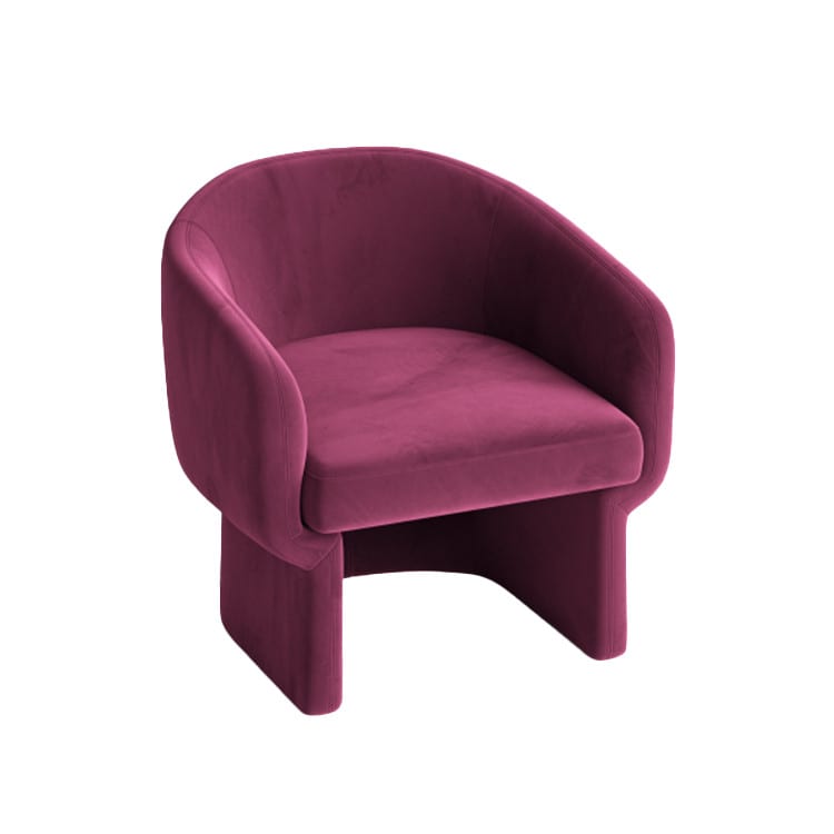 Cachet Club Chair - Berry