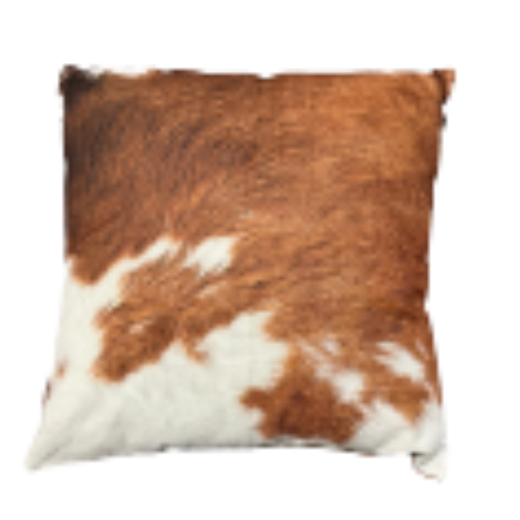 CowHide Brown Pillow