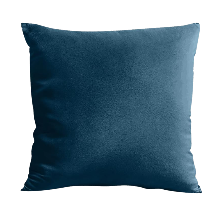 Dark Teal Velvet Pillow