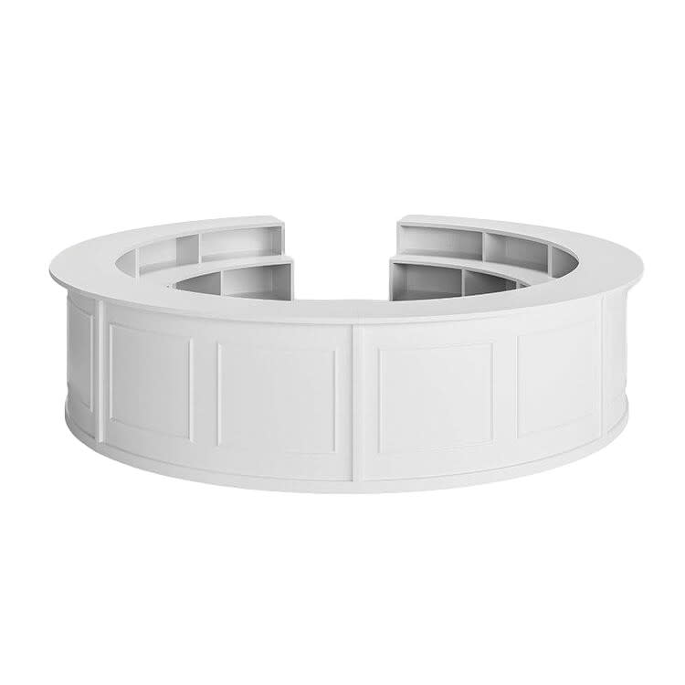 Harper Circle Bar - White