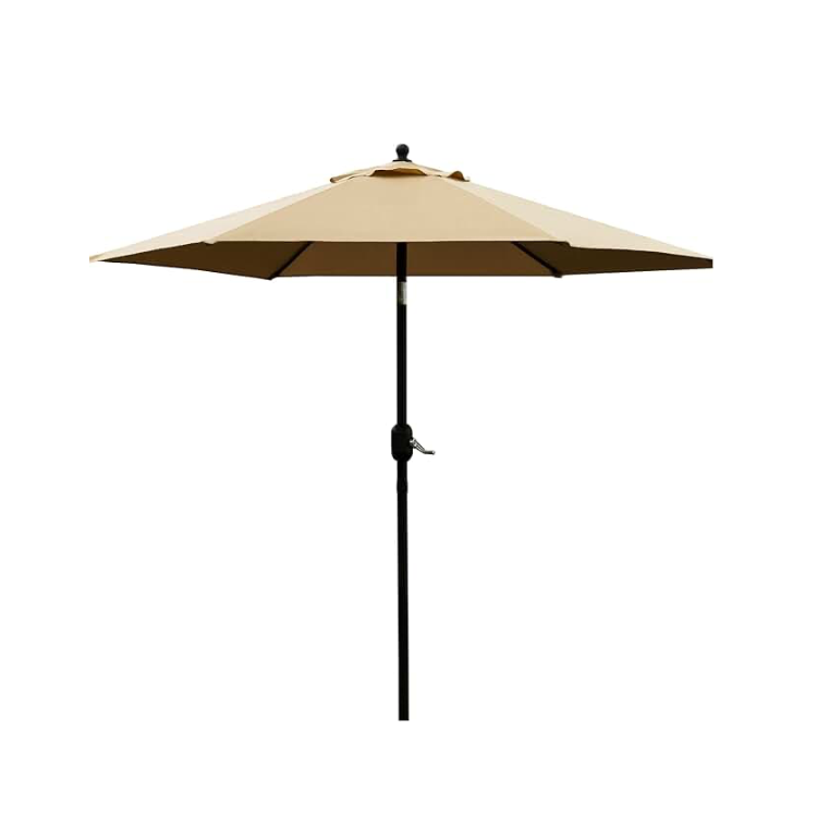 Tan Umbrella w/ Stand
