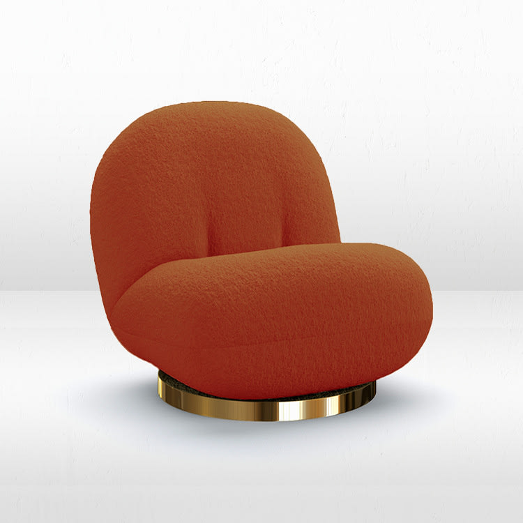 Pearl Lounge Chair - Rust