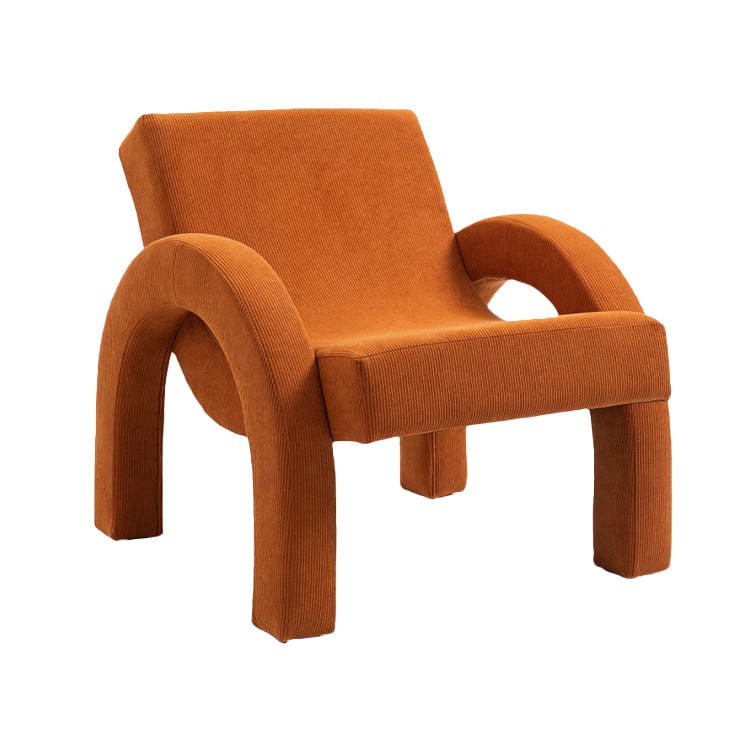 Teddy Side Chair - Orange