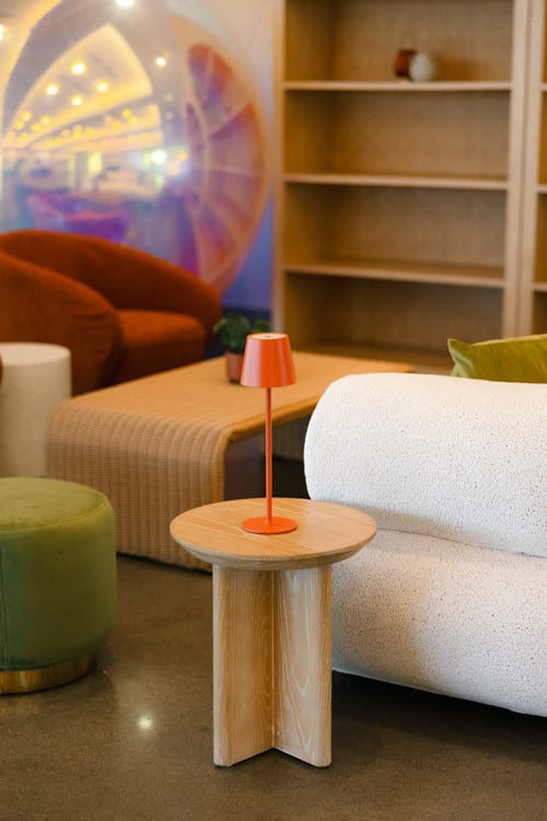 Orange Table Lamp view 4