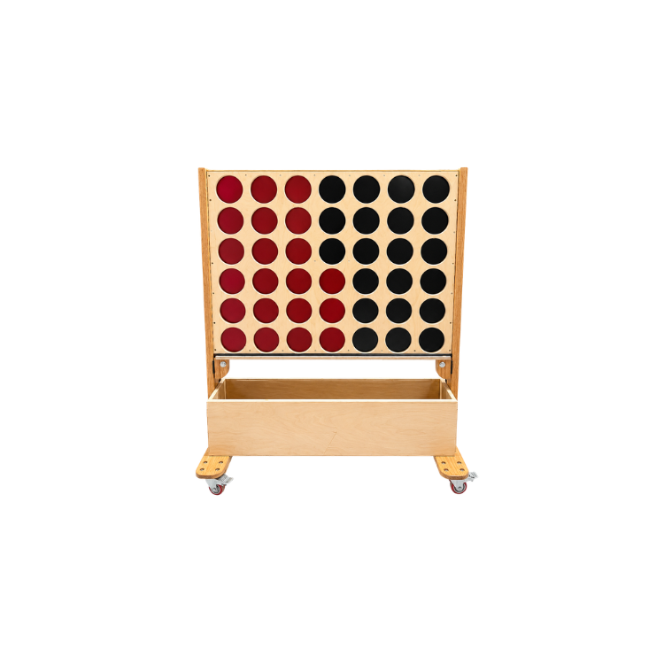 Giant Connect 4 Game - Wood
