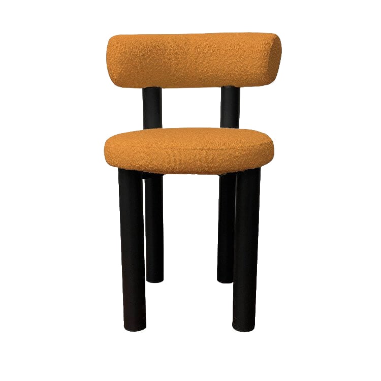 Ava Velvet Dining Chair - Caramel