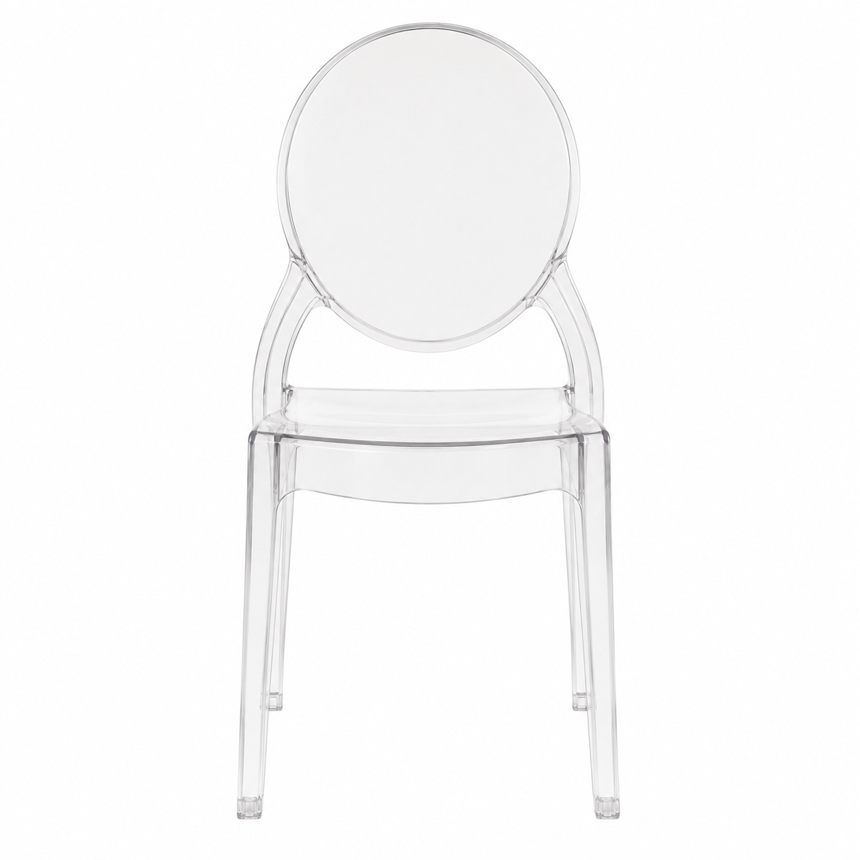 Ghost Dining Chair - Clear view 6