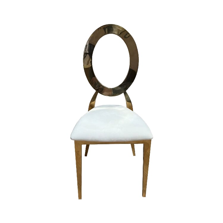 Halo Dining Chair with Ivory Pads view 6
