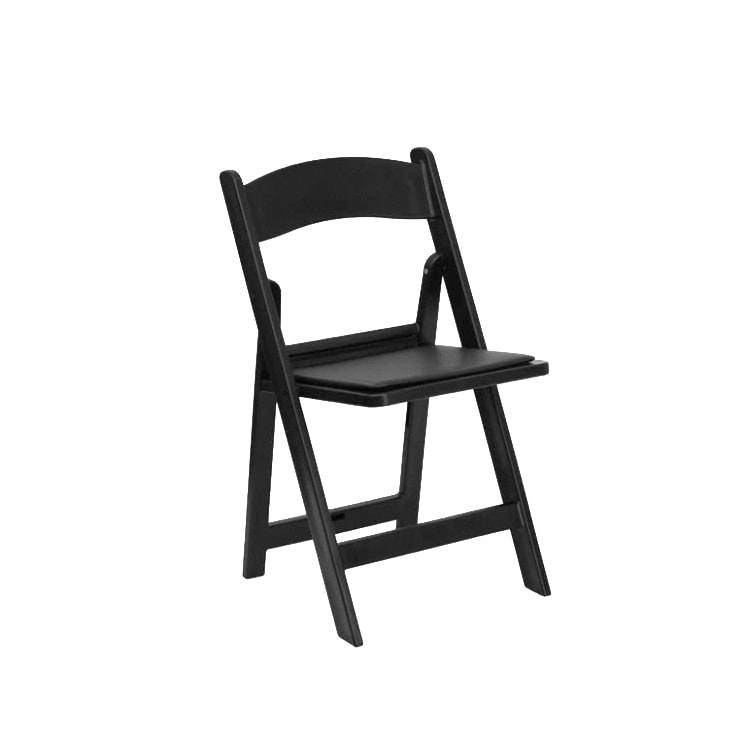 Folding Chair - Black Resin