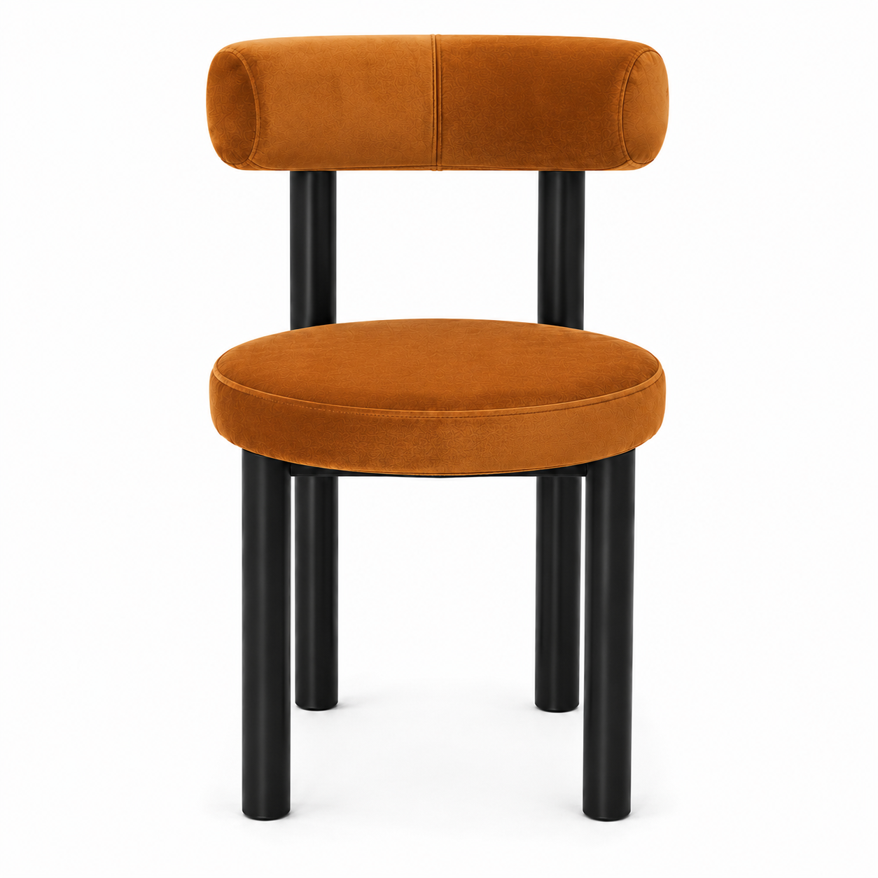 Ava Velvet Dining Chair - Cinnamon