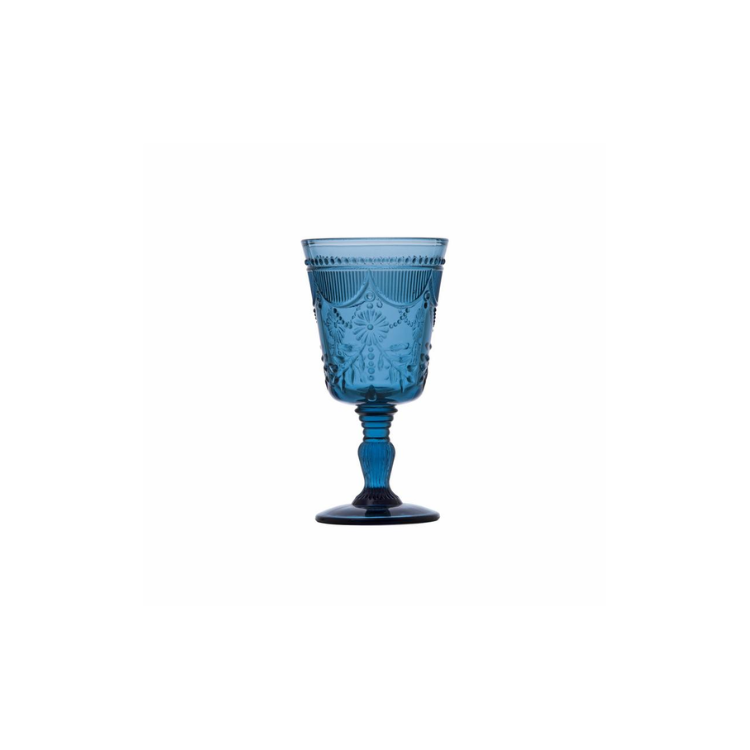 Presley Water Goblet - Blue