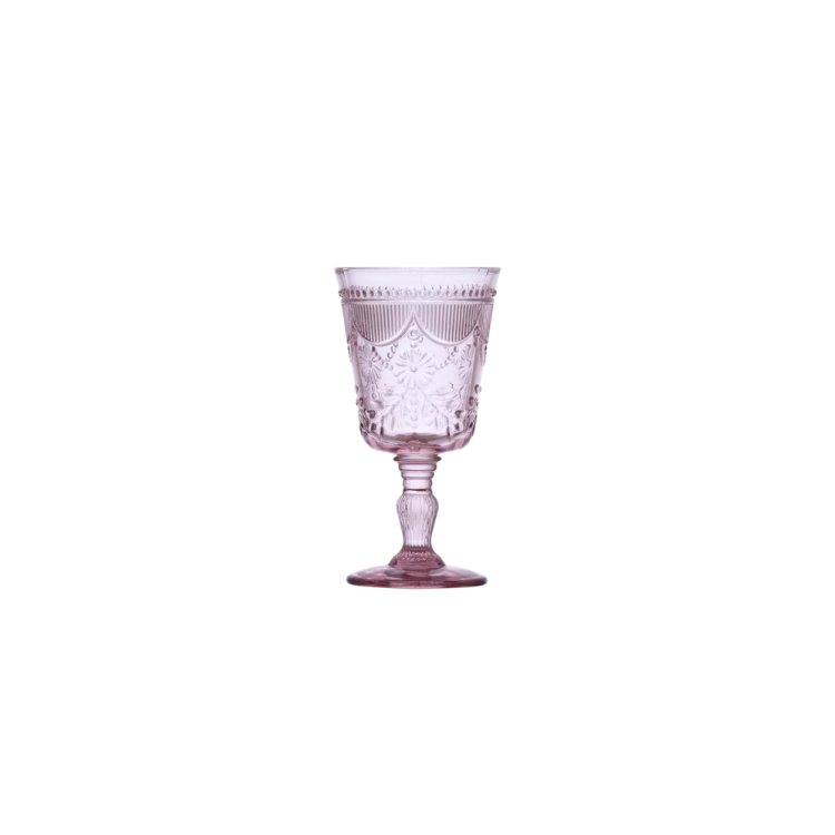 Presley Water Goblet - Pink