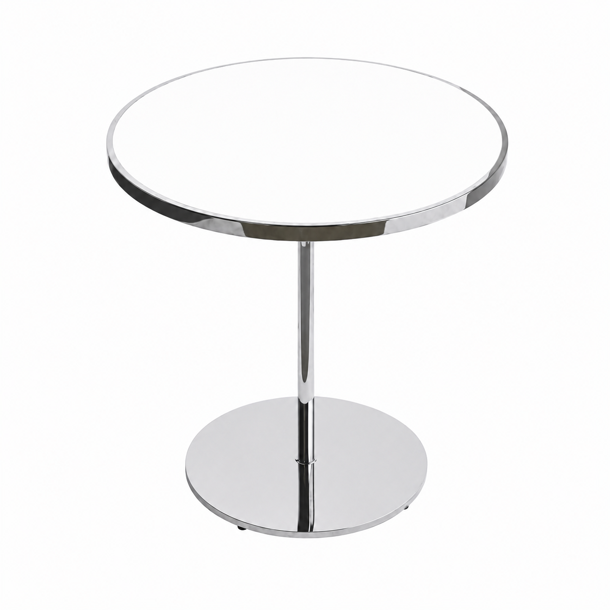 Virtu Silver Bistro Table - Silver