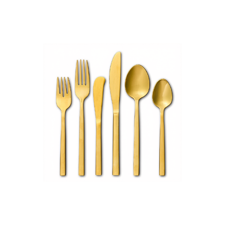 Arrow Flatware - Gold