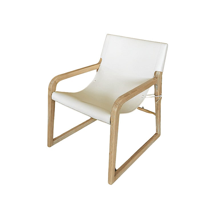 Skylar Accent Chair - White