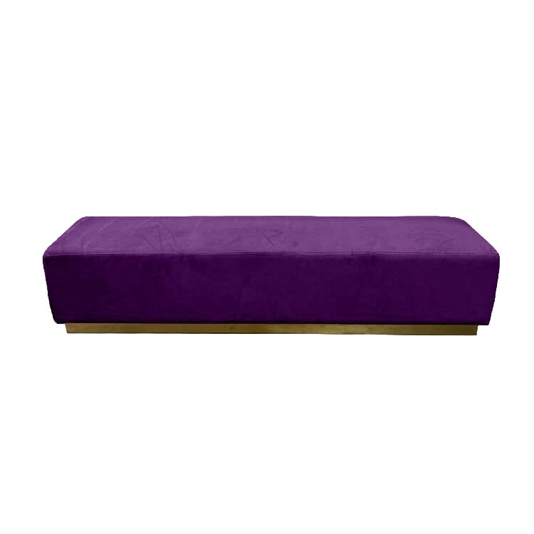 Colette Continental Bench - Berry