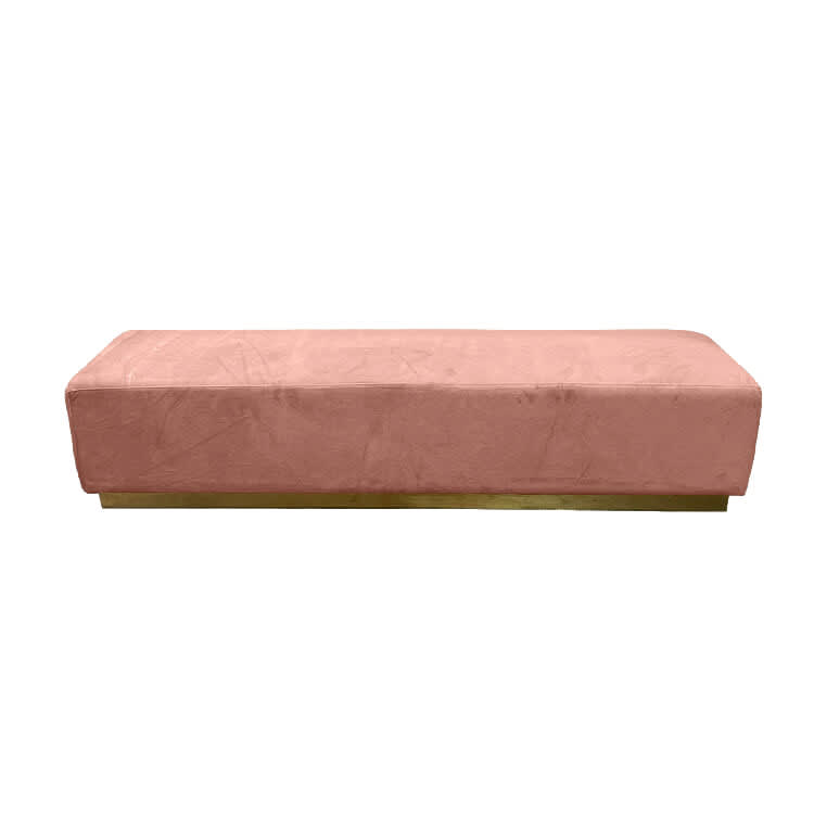 Colette Continental Bench - Blush