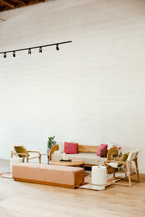 Colette Continental Bench - Blush view 5
