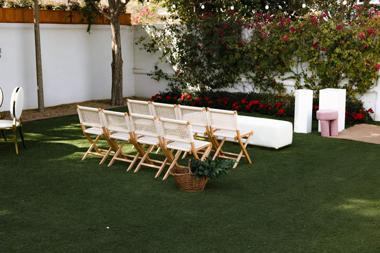 Colette Continental Bench - Ivory Boucle view 5