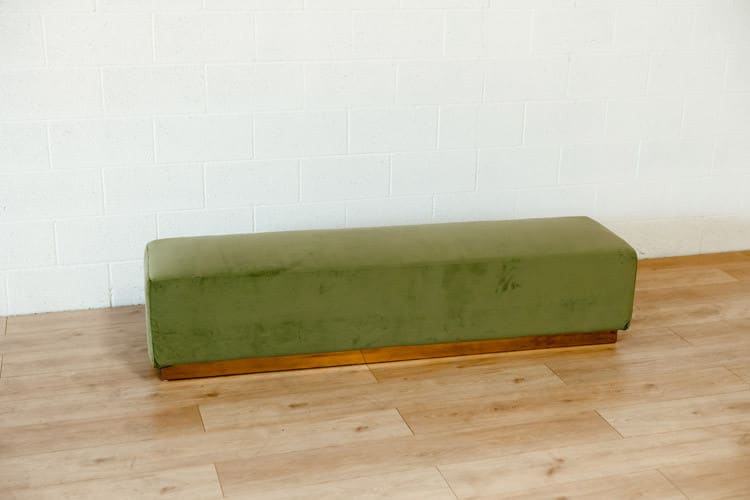 Colette Continental Bench - Moss view 2