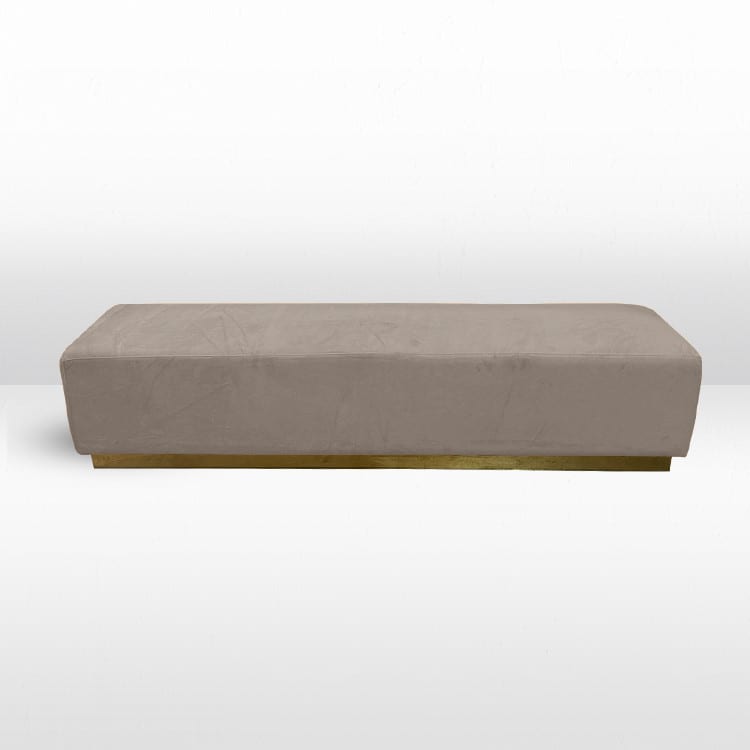 Colette Continental Bench - Pewter view 7
