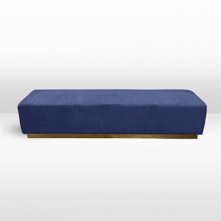 Colette Continental Bench - Sapphire view 3