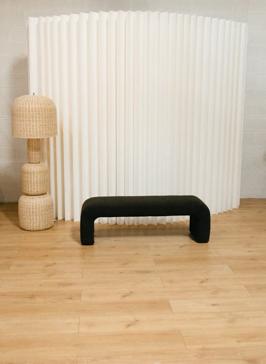 Niagara Bench - Brown view 3